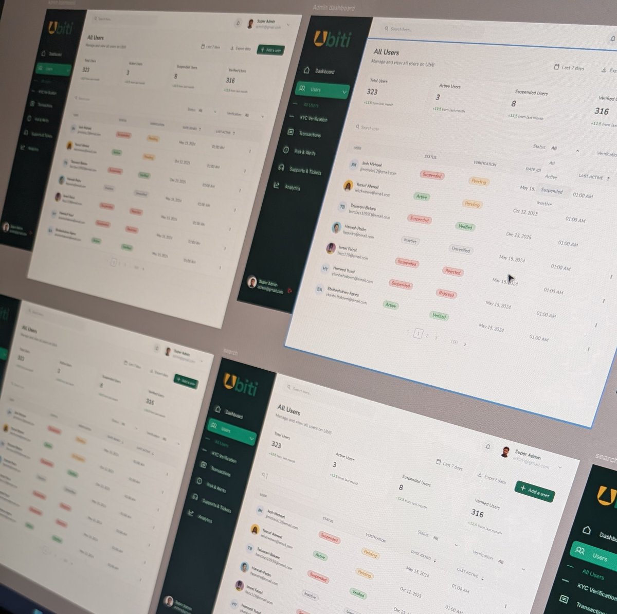 bafrekauiux's tweet image. 🚧WIP.
#Ubiti Admin dashboard and landing page Mobile responsiveness