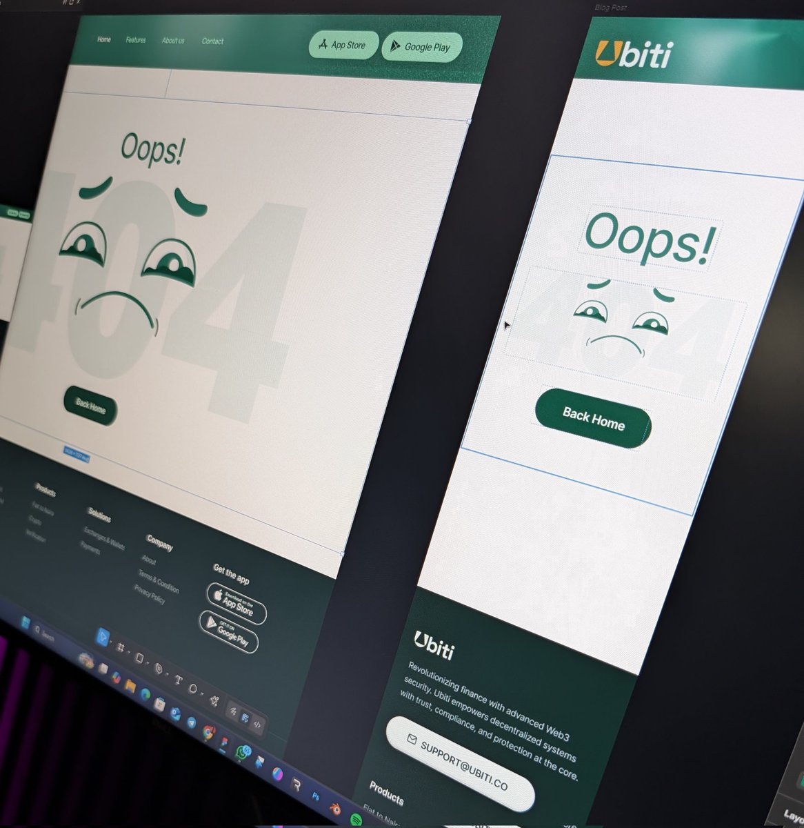 bafrekauiux's tweet image. 🚧WIP.
#Ubiti Admin dashboard and landing page Mobile responsiveness
