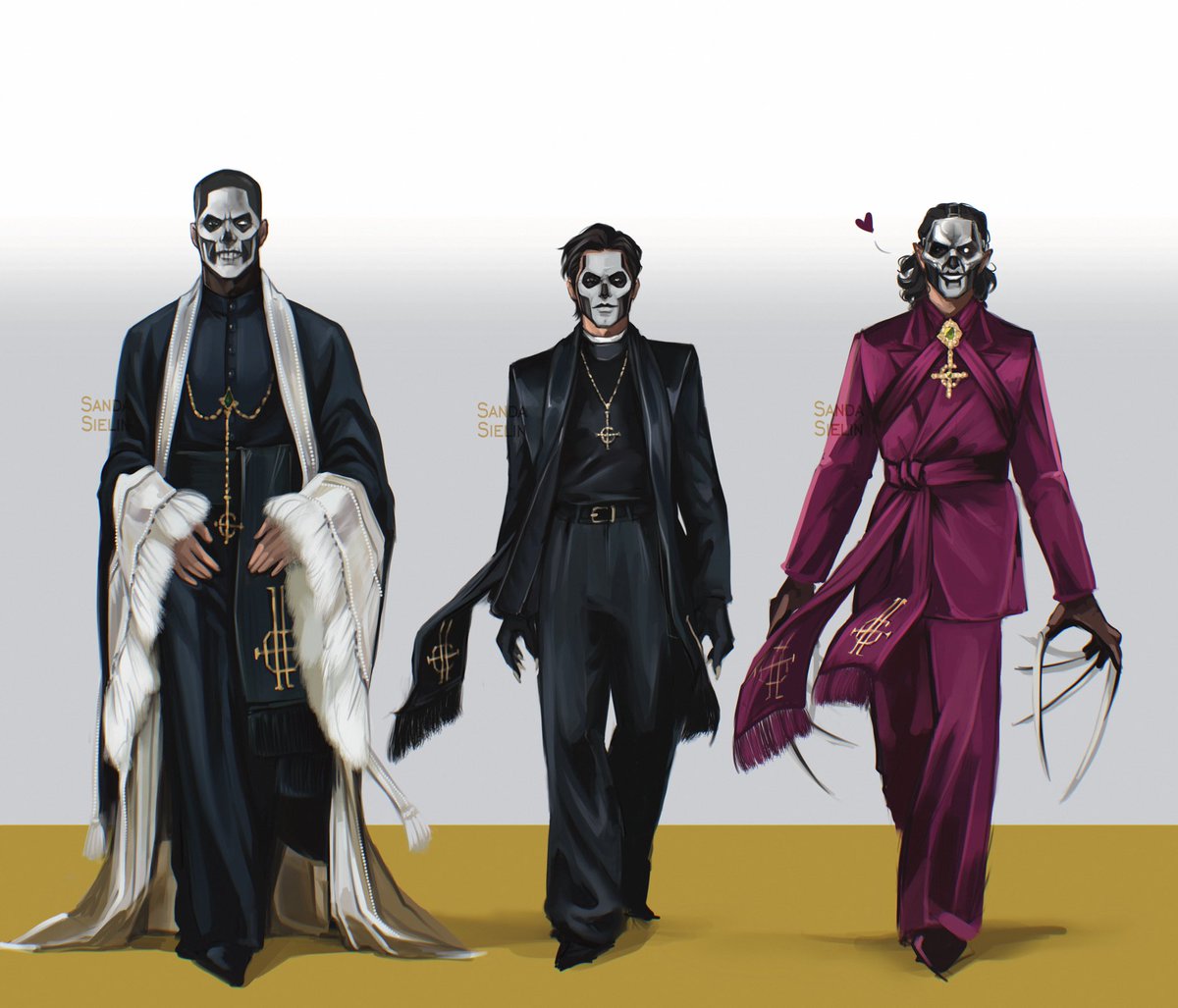 Papa’s heavily inspired by Dolce and Gabbana Alta Sartoria fashion show 

#papaemeritusii #papaemeritusiii #papavperpetua