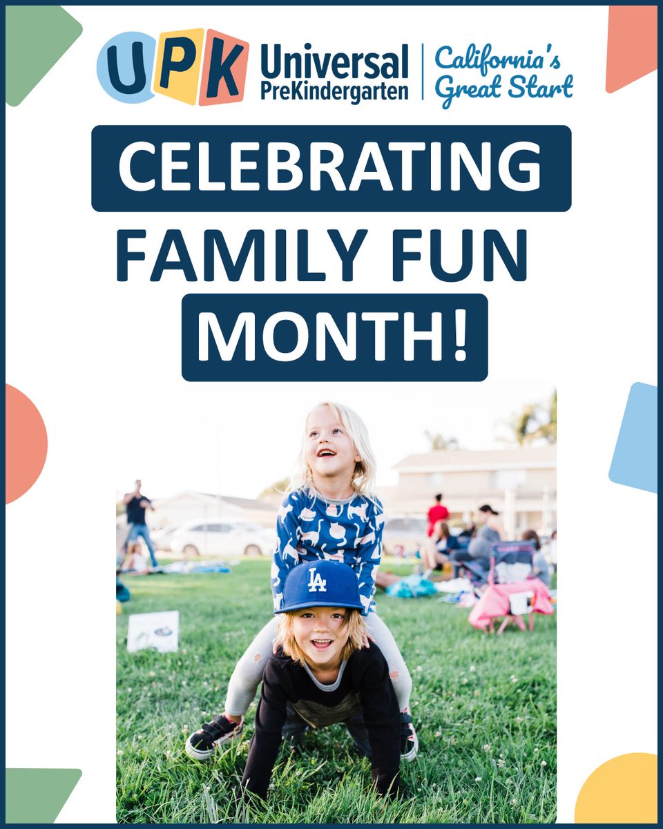 August is Family Fun Month! 🎉 Take time to make some memories! Have a picnic, play games, explore the outdoors, or just enjoy a movie night together. Every moment counts when you’re with family! 💛 #FamilyFunMonth #FamilyTime
