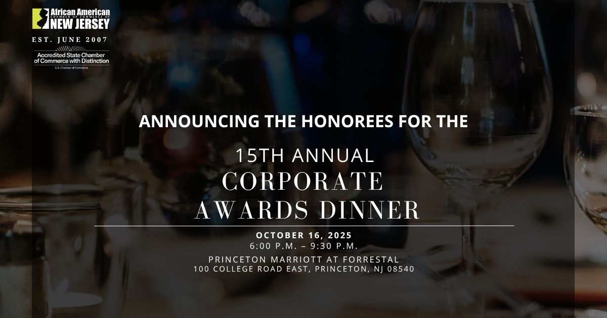 AACCNJ (@aaccnj) on Twitter photo We’re proud to announce the honorees for our 15th Annual Corporate Awards Dinner—recognizing outstanding corporate and small business leadership advancing equity and economic opportunity in New Jersey.
🔗 View the honorees and event details: conta.cc/4lFkFHd We’re proud to announce the honorees for our 15th Annual Corporate Awards Dinner—recognizing outstanding corporate and small business leadership advancing equity and economic opportunity in New Jersey.
🔗 View the honorees and event details: conta.cc/4lFkFHd