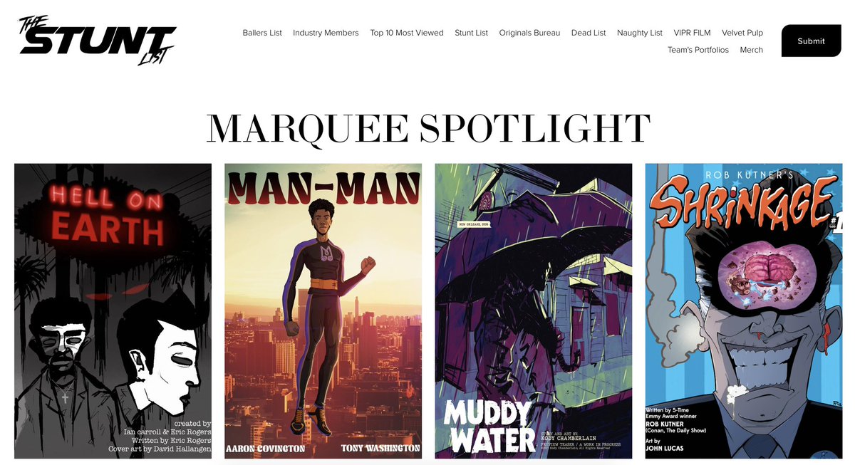 Thank you for your love, patience, &amp; support while we fire up the hype train for our indie comic showcase SPLASH PAGE, feateuing cinema-ready IP from pros &amp; emerging voices 🙏 Link in bio.