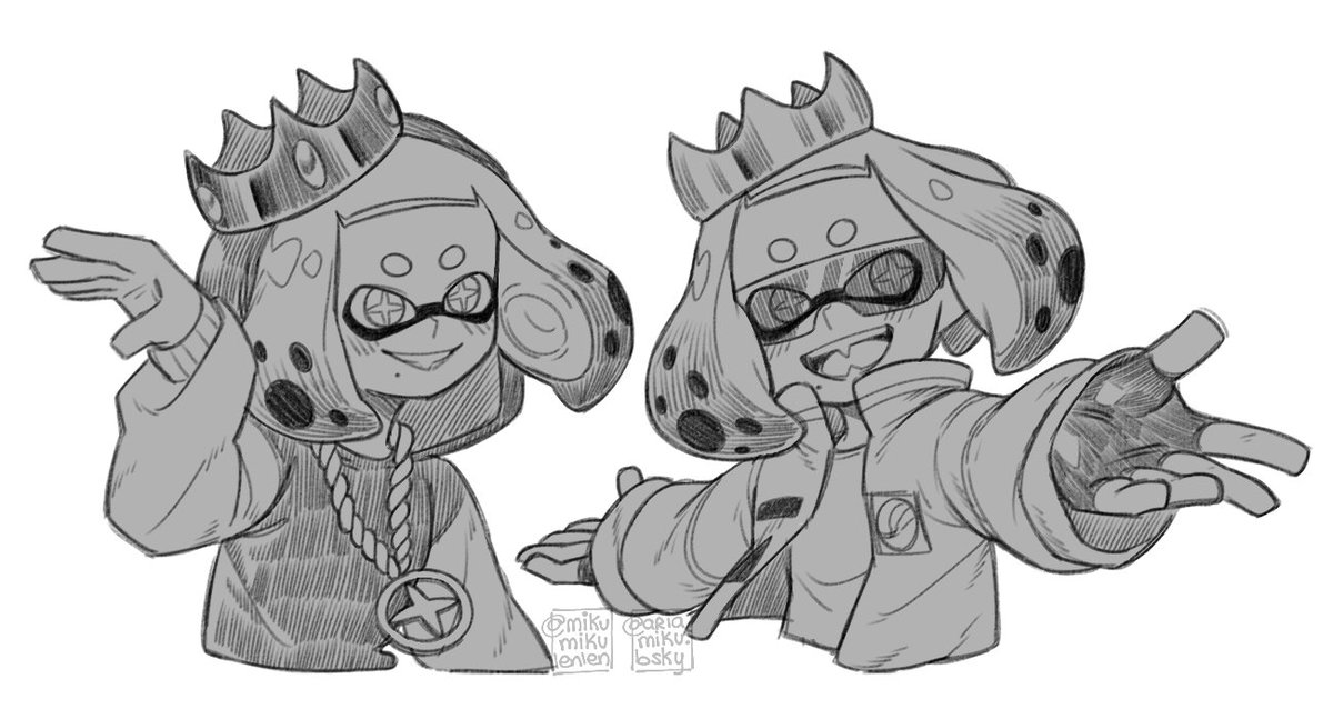 mikumikulenlen's tweet image. Perlita✨
#Splatoon2