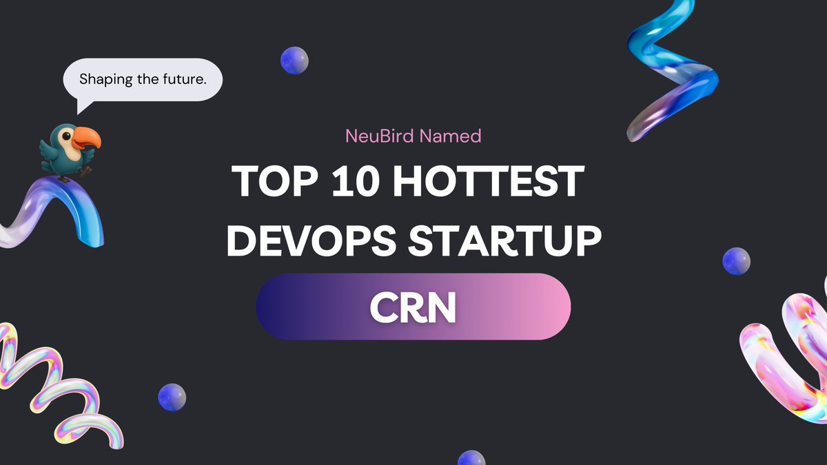 NeuBirdAI's tweet image. 🔥NeuBird is one of @CRN 10 Hottest DevOps Startups of 2025!
From reactive ops to intelligent automation — our AI SRE agent helps teams resolve incidents faster, boost reliability & secure modern stacks.
Full list: crn.com/news/software/…
#DevOps #AgenticAI #AIOps #HotStartups