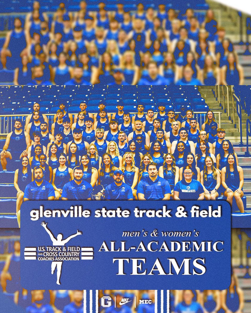 Glenville State University XC/T&F (@gsu_tfxc) on Twitter photo πππ-ππππππππ!
Both menβs & womenβs squads have been named <a href="/USTFCCCA/">USTFCCCA</a> All-Academic teams!
ποΈ bit.ly/44L0bHh
#GoPioneers πππ-ππππππππ!
Both menβs & womenβs squads have been named <a href="/USTFCCCA/">USTFCCCA</a> All-Academic teams!
ποΈ bit.ly/44L0bHh
#GoPioneers