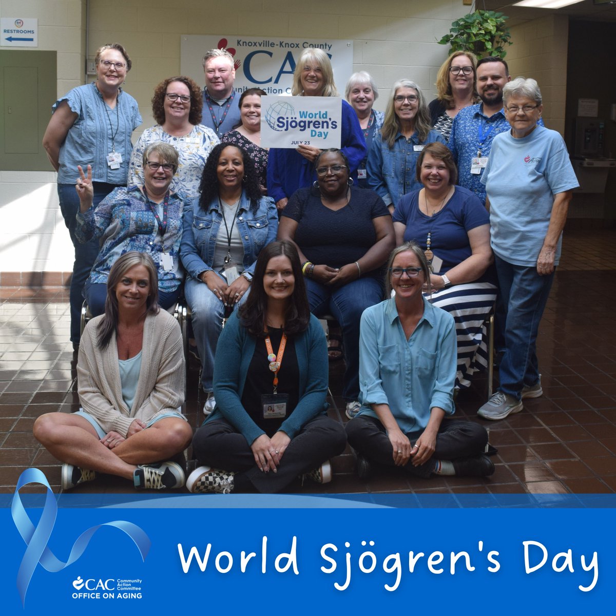 Today is World Sjögren's Day! Monica Brown, Knox PAWS and Feed-A-Pet Program Manger, is one of the estimated 4 million Americans suffering from this disease. If you haven't heard of it before today, you aren't alone! Share this post to increase awareness on #WorldSjögrensDay.