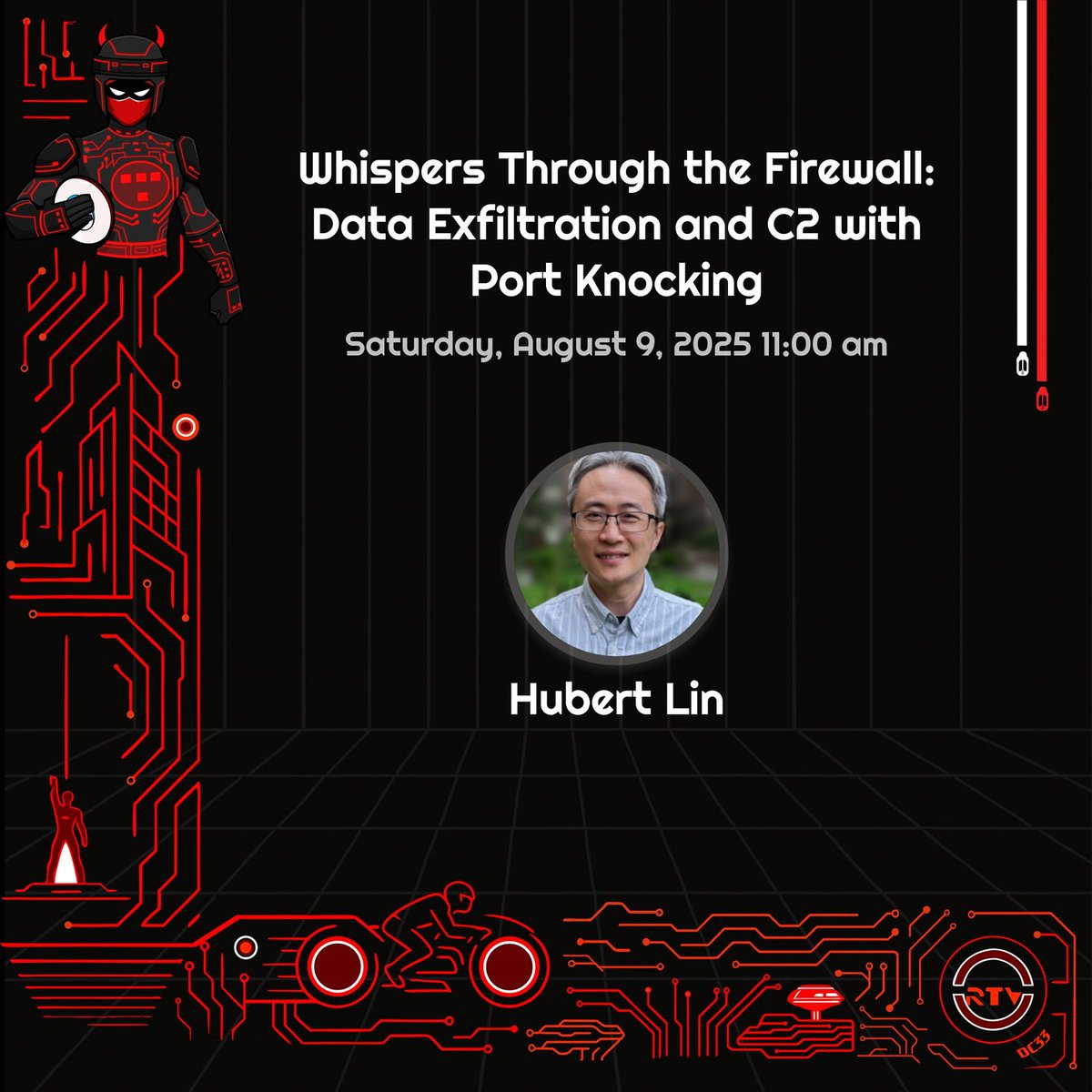 RedTeamVillage_'s tweet image. 🎯 Whispers Through the Firewall: Data Exfiltration & C2 with Port Knocking – @hubertwslin teaches how Saucepot C2 uses stealthy port knocking with source ports to bypass firewalls and exfiltrate data. Hands-on MITRE ATT&CK tactics await at @redteamvillage_ @defcon 33! 💡