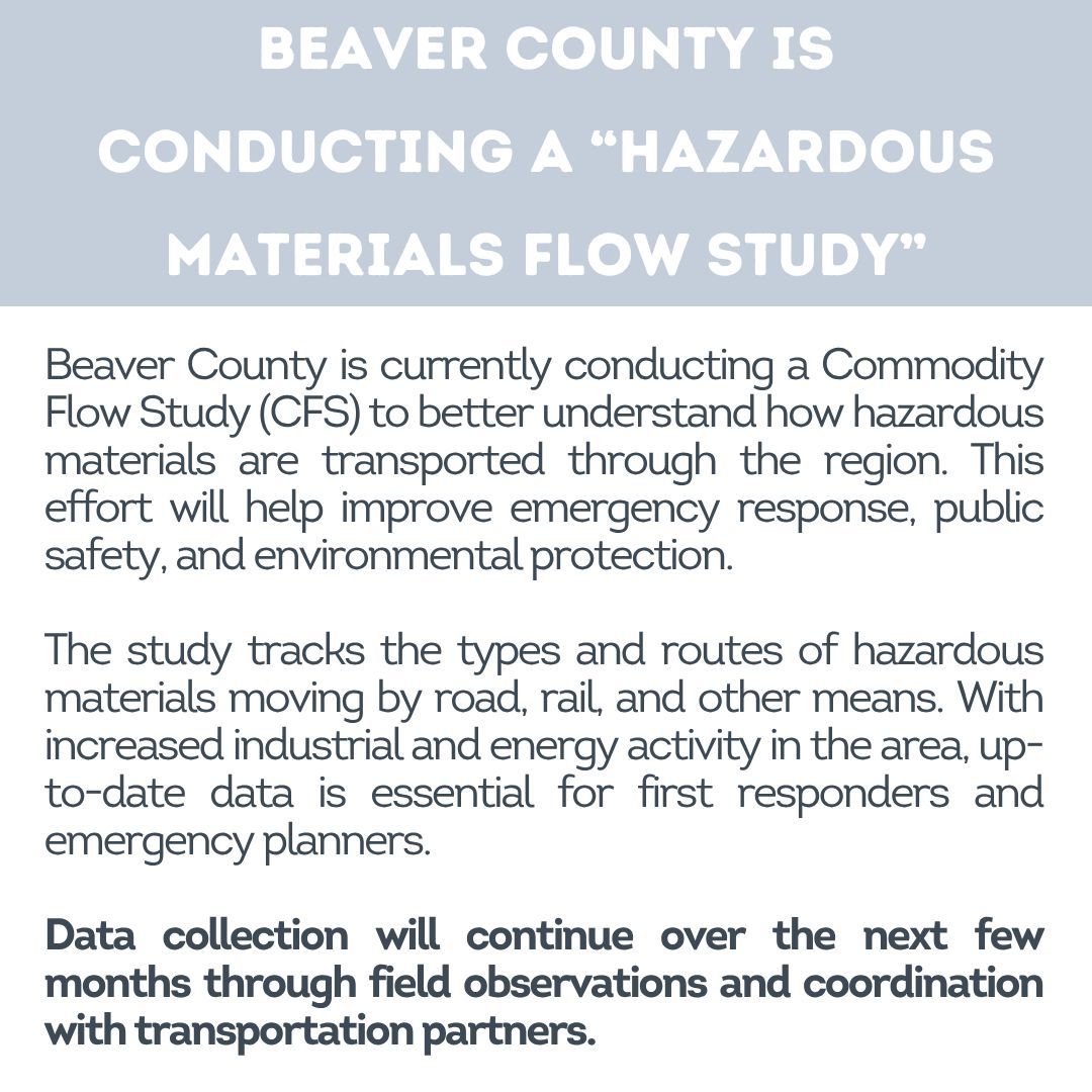 bcmac_'s tweet image. We’re glad Beaver County is finally acknowledging the risks our communities face from hazardous materials and taking steps to prepare. The results of this study will inform the Emergency Operations Plan & help ensure proper training, equipment, & response strategies are in place.