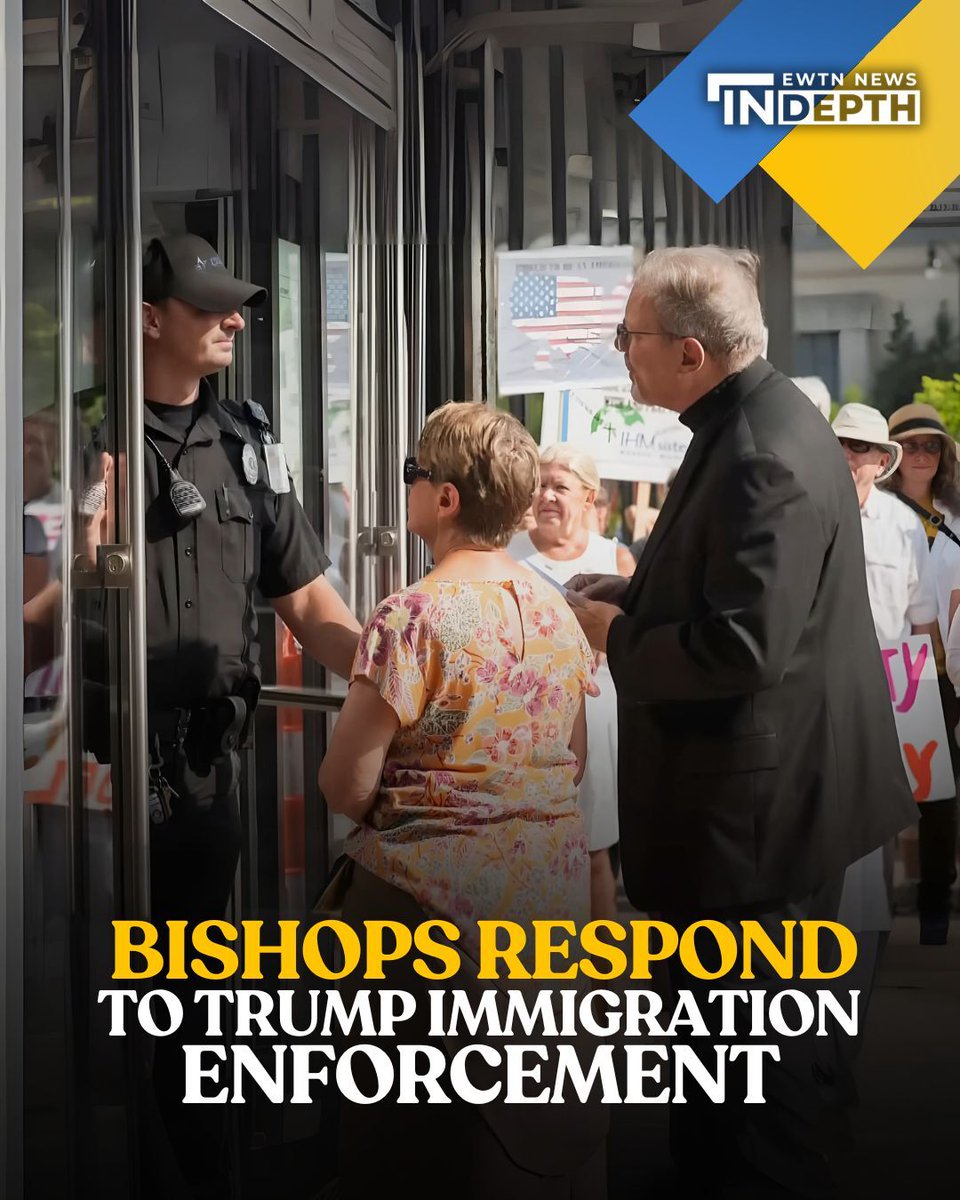 EWTNNewsInDepth's tweet image. As the Trump administration continues ICE raids and mass deportation efforts, we explore how U.S. bishops are navigating pastoral care for members of their flock who are fearful of being deported:
hubs.la/Q03yz7q20