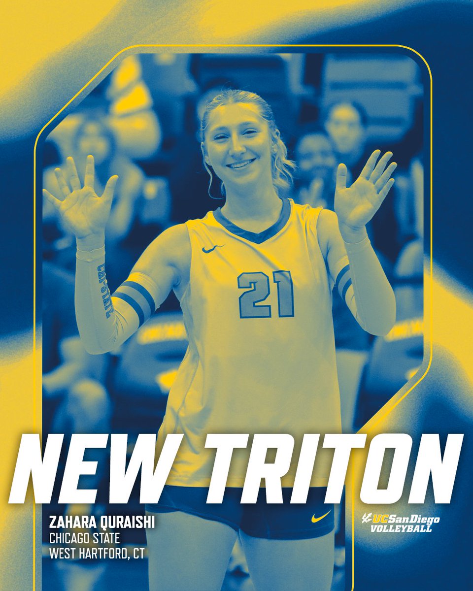 Another new Triton joining the squad! 🔱 

Welcome, Zahara!

#GoTritons