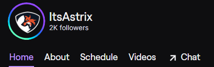 AstrixTheGod's tweet image. With everything in Warzone going on, I didn't notice we hit 2,000+ followers on Twitch. Thank you to everyone supporting me through these last 7+ years. Let's go for 3,000+ later this year 🙏