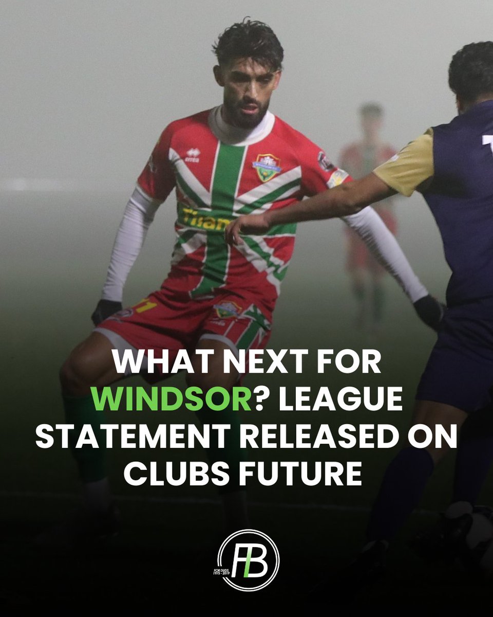 fiberkshire's tweet image. Windsor FC will not take part in senior men’s football during the 2025/26 season, the Combined Counties Football League has revealed.
