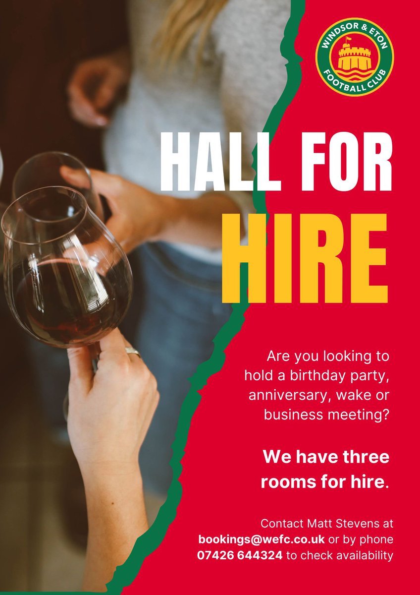 Call or email for details!