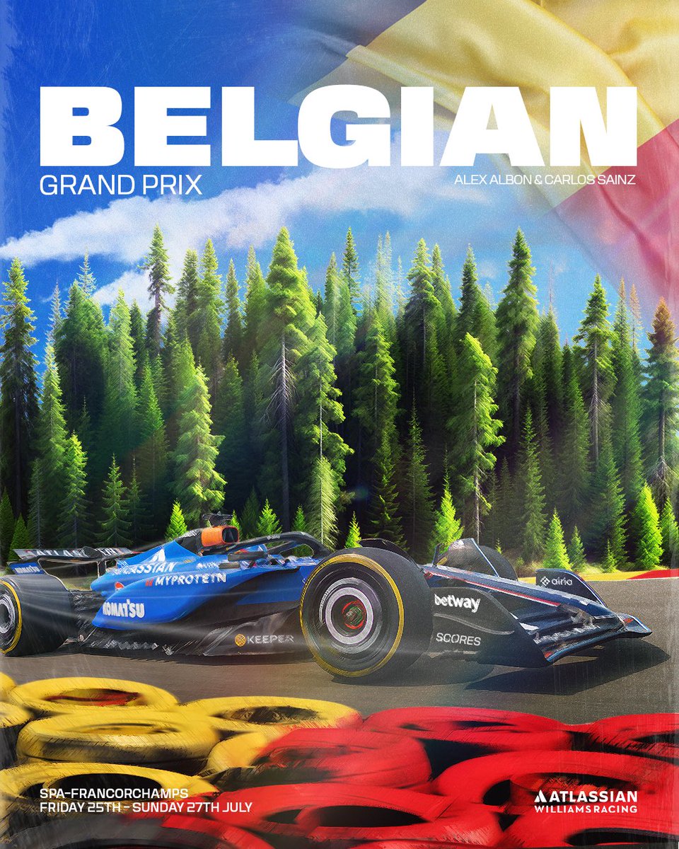 WilliamsRacing's tweet image. Two weeks off, double header pending ⏭️
We’re back, did you miss us? 👋