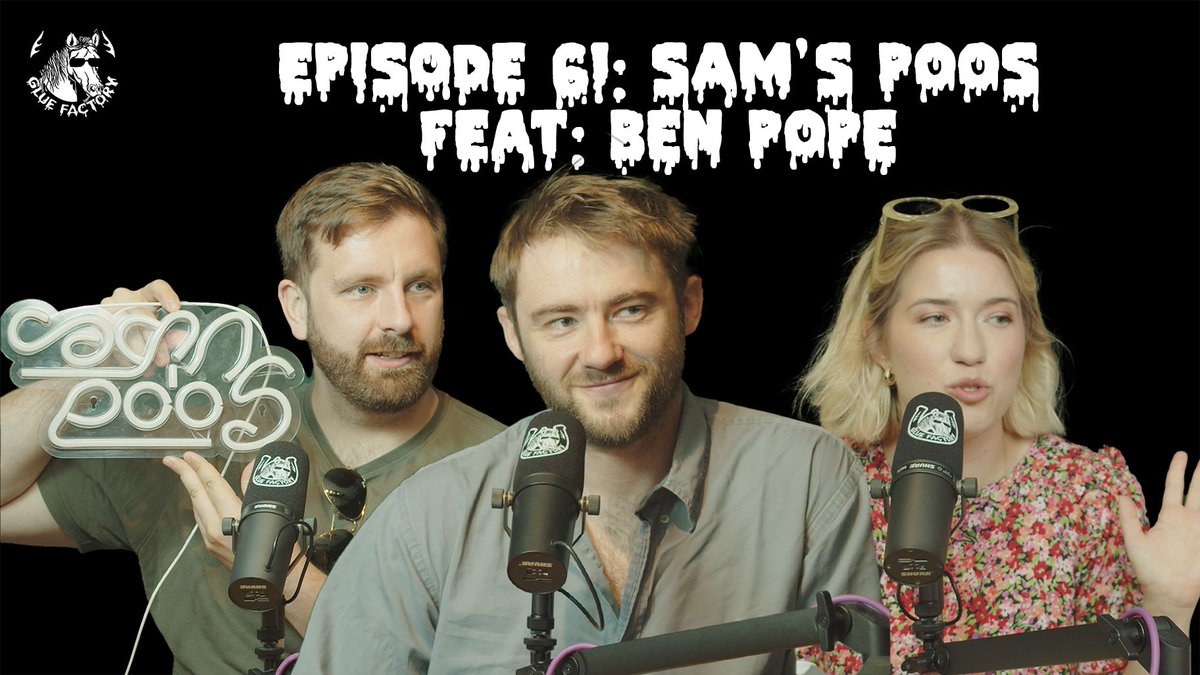 GluePodcast's tweet image. This week on the pod the gang are joined by comedian Ben Pope. They talk the biggest steak they've eaten, subway tours, and Tarrare the French showman.