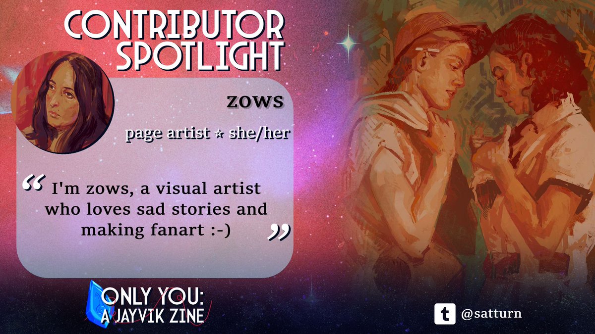onlyyoujayvik's tweet image. ⚙️CONTRIBUTOR SPOTLIGHT⚙️
Introducing Zows!
With Zows's painterly style, you're brought into a vividly colored world instantly. We are excited to share what world she builds for our Men of Progress!