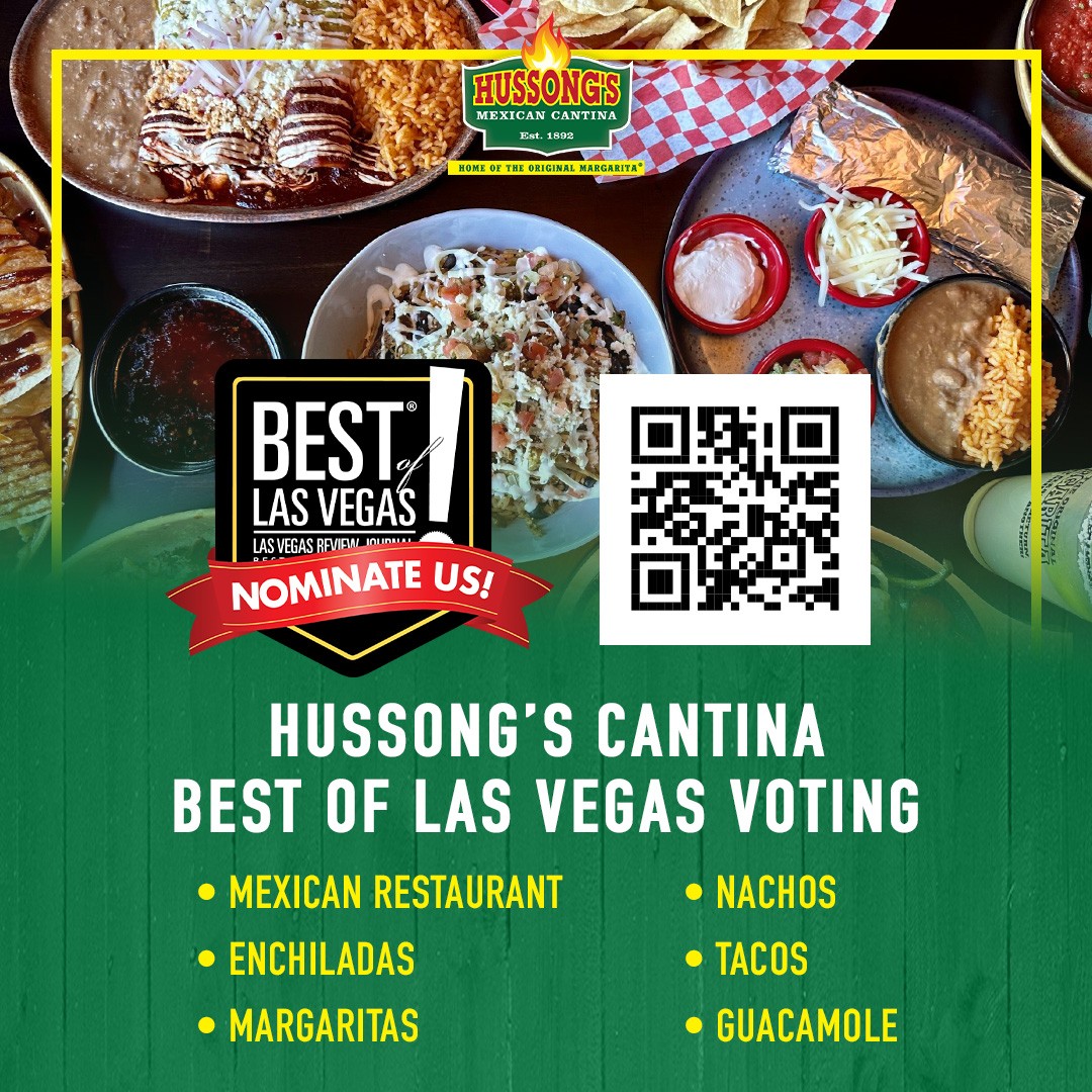 Hussong’s Cantina is known for bold flavors, Baja vibes, and unforgettable margaritas — now we need your help to get recognized as one of the Best of Las Vegas!

Nominate your favorite Cantina and help us take our place among Vegas’ best! #BestOfLV

votebolv.com