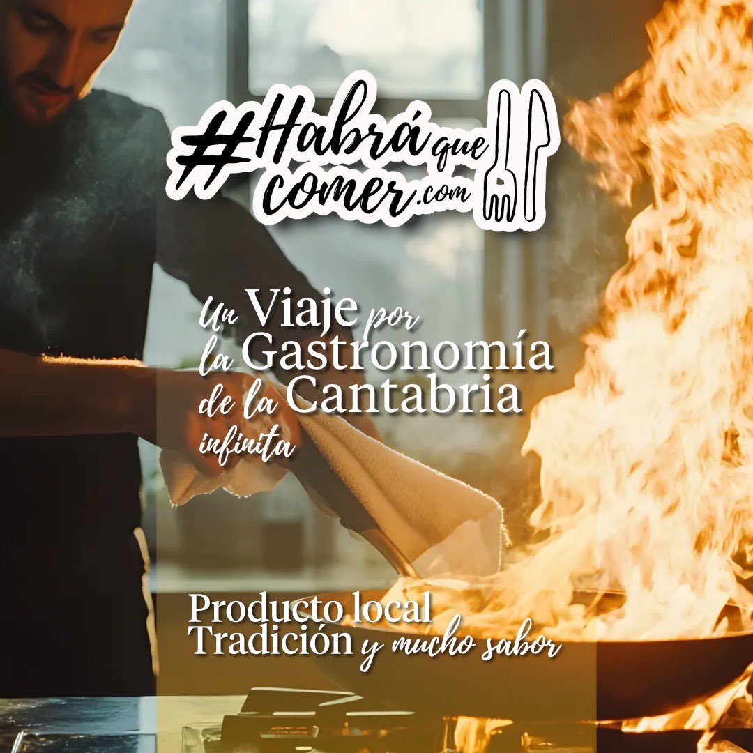 HabraQueComer's tweet image. 🍽️ Habrá Que Comer | 🗺️ Un viaje por la gastronomía de la Cantabria infinita | 💢 Producto local, tradición y mucho sabor | #Cantabria #SabeANorte | habraquecomer.com