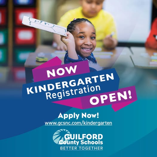 GCS is ready to help your scholar grow!🌟Register for kindergarten now and learn more about the school your child will attend for the 2025-26 school year! Visit gcsnc.com/kindergarten to answer all of your questions.📚
