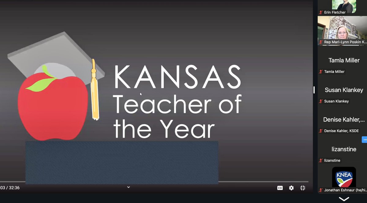 It’s the MOST wonderful time of the year…Kansas Teacher of the Year Selection Panel Interviews! Our top educators come to life in video interviews, teaching, and seeing how they will inspire ALL our KS teachers in 2026. 4th year and it never gets old!

#ksleg #ksed #ktoy

🍎🌻🍎