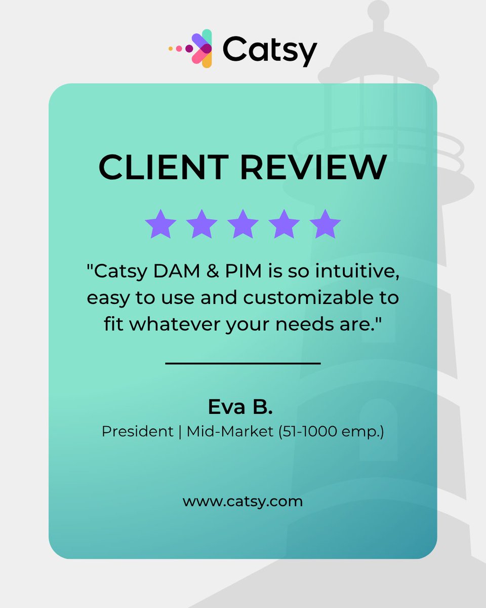 catsyhq's tweet image. Some platforms hand you a ship and no map.
We give you the map, the crew, and a system that actually works.
This 5-star review says it all.
Intuitive. Customizable. Zero chaos.
Just smooth sailing from setup to syndication.
#PIMPlatform #EcommerceTools