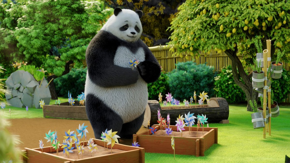 ANIMATIONWorld's tweet image. #AppleTV Unveils #Stillwater Season 4 Trailer: based on the ‘Zen’ books by Jon J Muth, the animated series follows a wise panda who teaches siblings Karl, Addy, and Michael about the world and each other; premieres August 1. bit.ly/3J1fa7a #KidsAnimation #Animation…