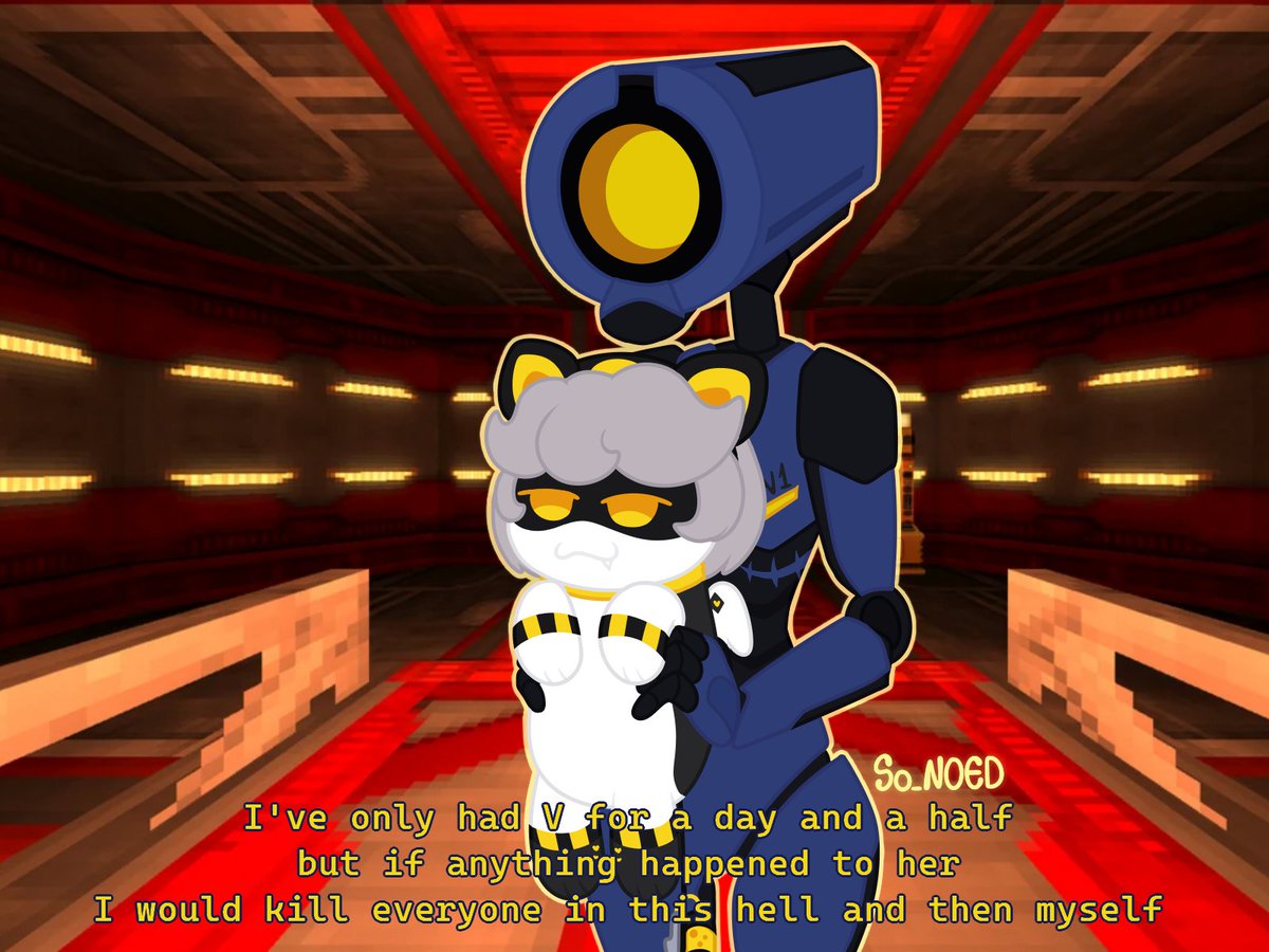 So__Noed's tweet image. A precious little thing
#murderdrones #ultrakill