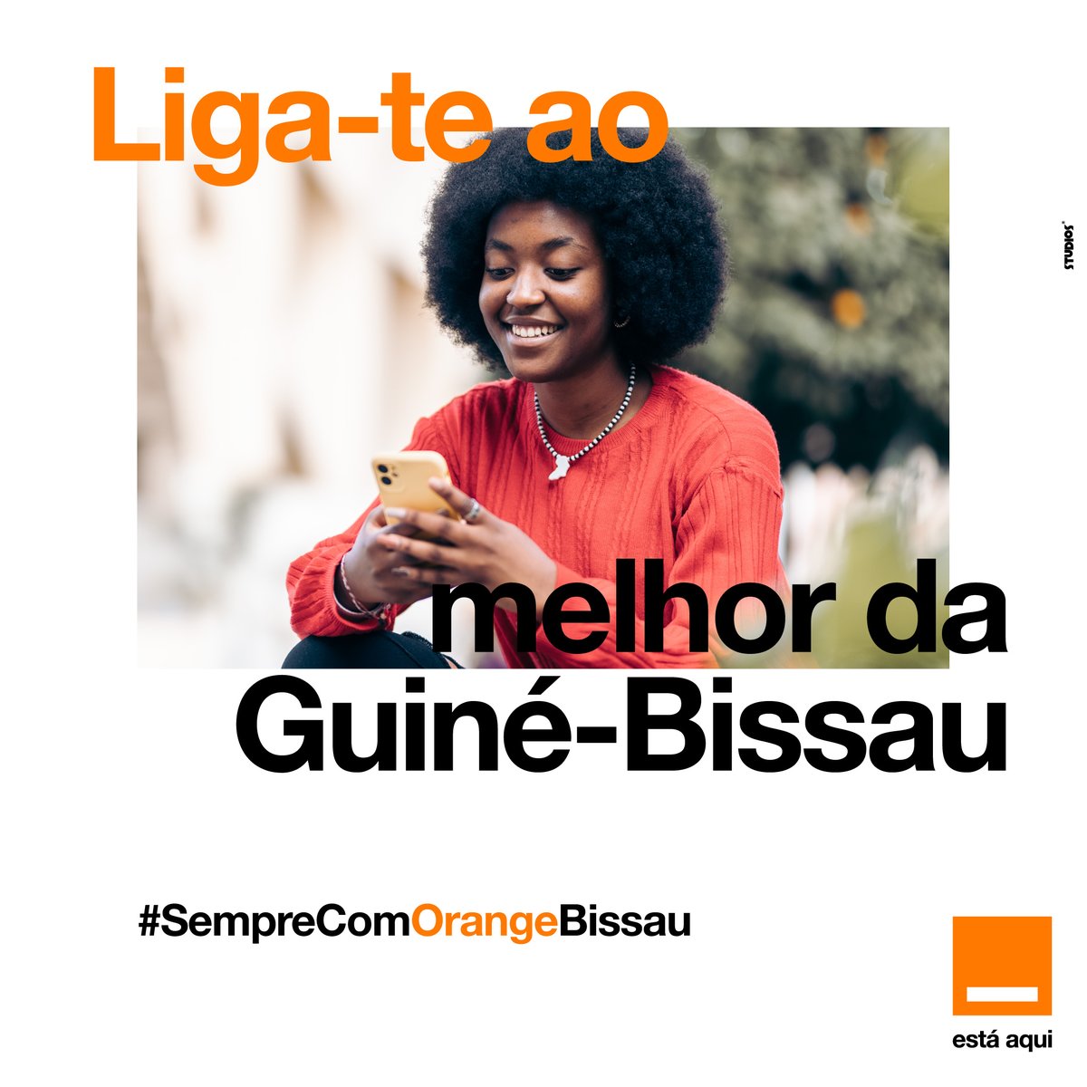 Mais do que Internet. É presença. Com a Orange Bissau, ligamo-nos ao que realmente importa: pessoas, sonhos, futuro.Ligação fiável, segura e feita a pensar em si.

#OrangeBissau
#OrangeStaLi
#SempreLigado