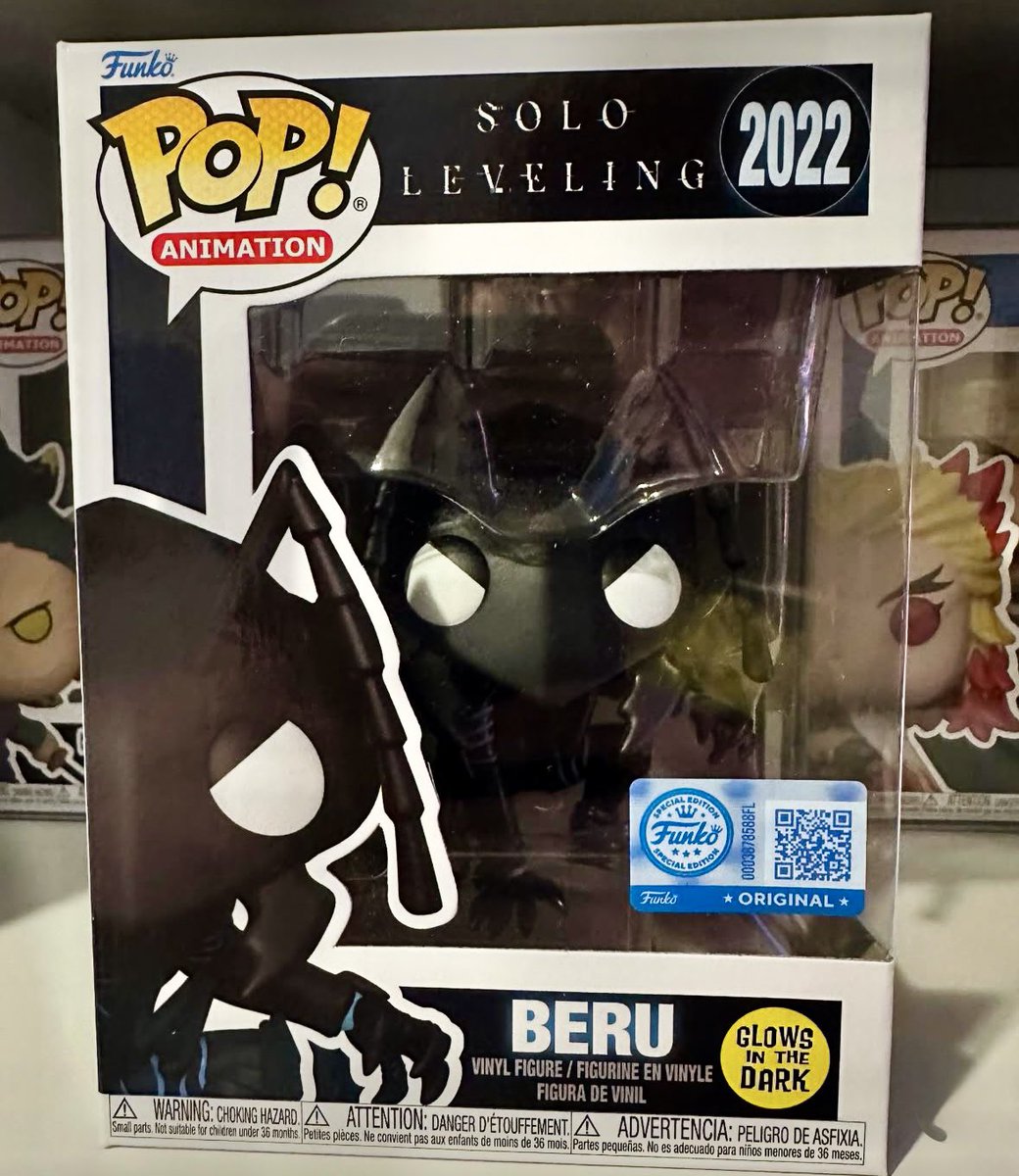 FunkoPOPsNews's tweet image. GITD Beru Funko POP! From Solo Leveling is now arriving! This EE exclusive currently sold out, hope you grabbed yours! Thanks @halenvjustice ~
EE ~ fnkpp.com/EESolo
FS ~ fnkpp.com/FSSolo
#Ad #SoloLeveling #FPN #FunkoPOPNews #Funko #FunkoPOP
