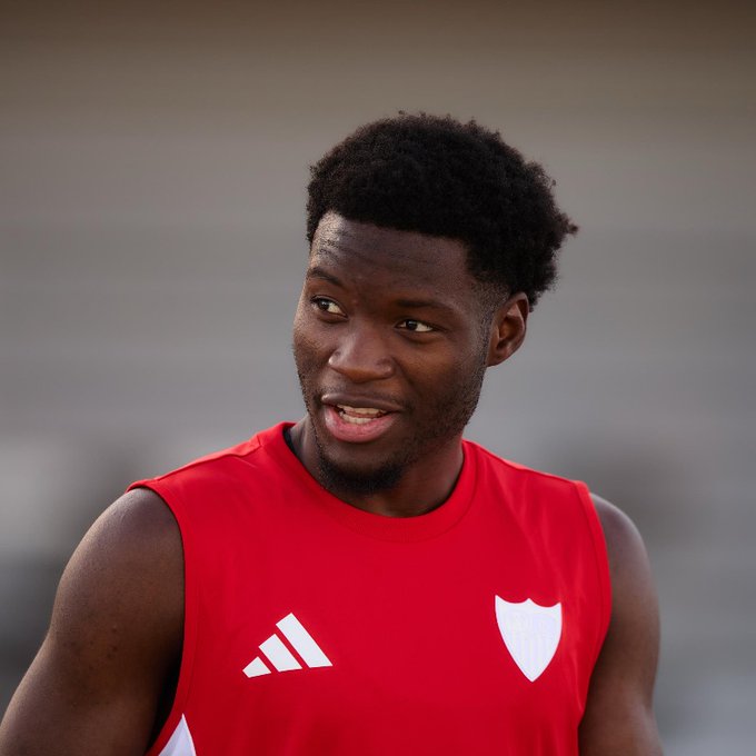 SevillaFC_ENG's tweet image. Lucien Agoumé in 2⃣4⃣/2⃣5⃣
Europe's top 7 leagues midfielder ranking:
🎖️ 89th percentile for key passes
🎖️ 85th percentile for forward passes completed
🎖️ 81st percentile for duels won %
🎖️ 79th percentile for progressive passes completed
🎖️ 75th percentile for possessions…
