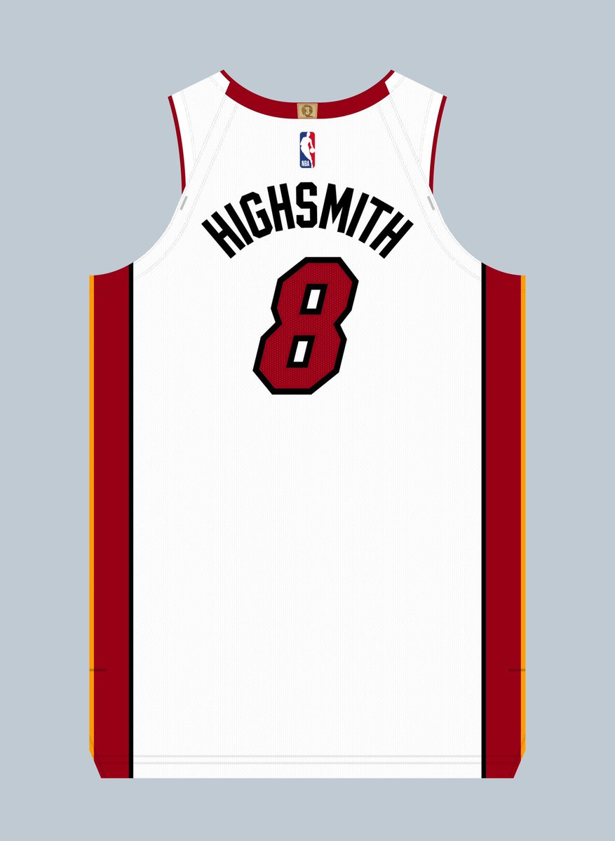 HeatvsHaters's tweet image. Norman Powell will wear #24 for the Heat.
Haywood Highsmith is switching to #8
(via @EtienneCatalan)
