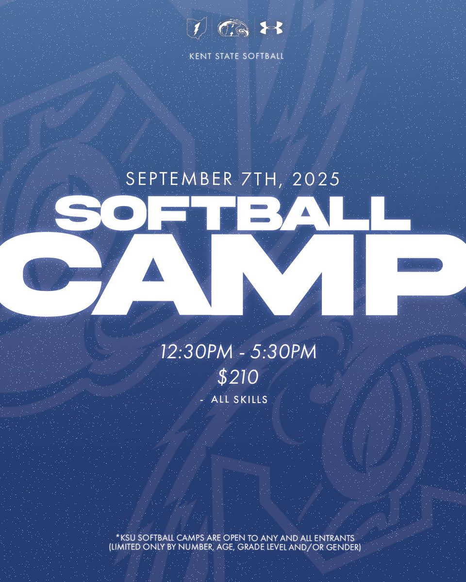We are starting to fill up for our camps. Come get better with us! Make sure to sign up today to reserve your spot at kentstatesoftballcamps.com ⚡️⚡️⚡️ #GoFlashes #GetBetter