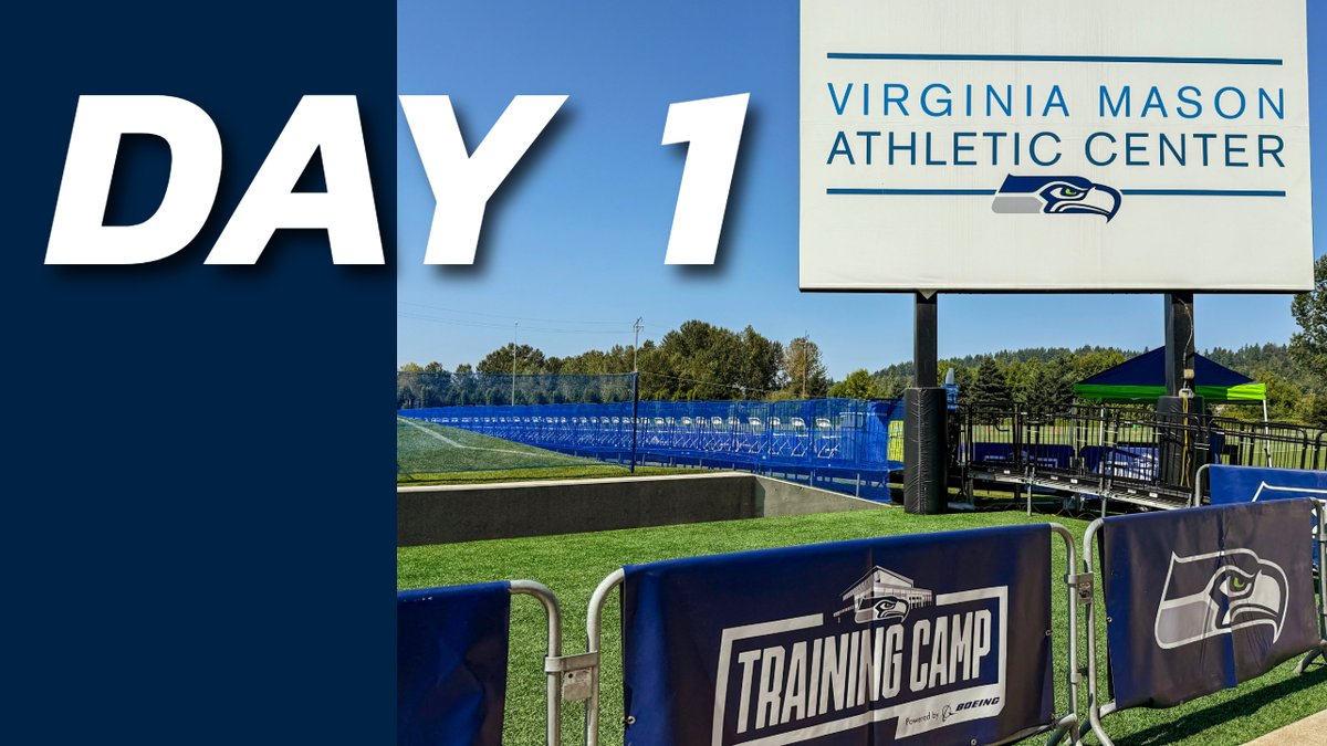 hawkblogger's tweet image. It's finally here! Seahawks training camp DAY 1. Come on over as I broadcast live from the VMAC and may even have a special guest swing by.
youtube.com/live/tPwADUmVE…