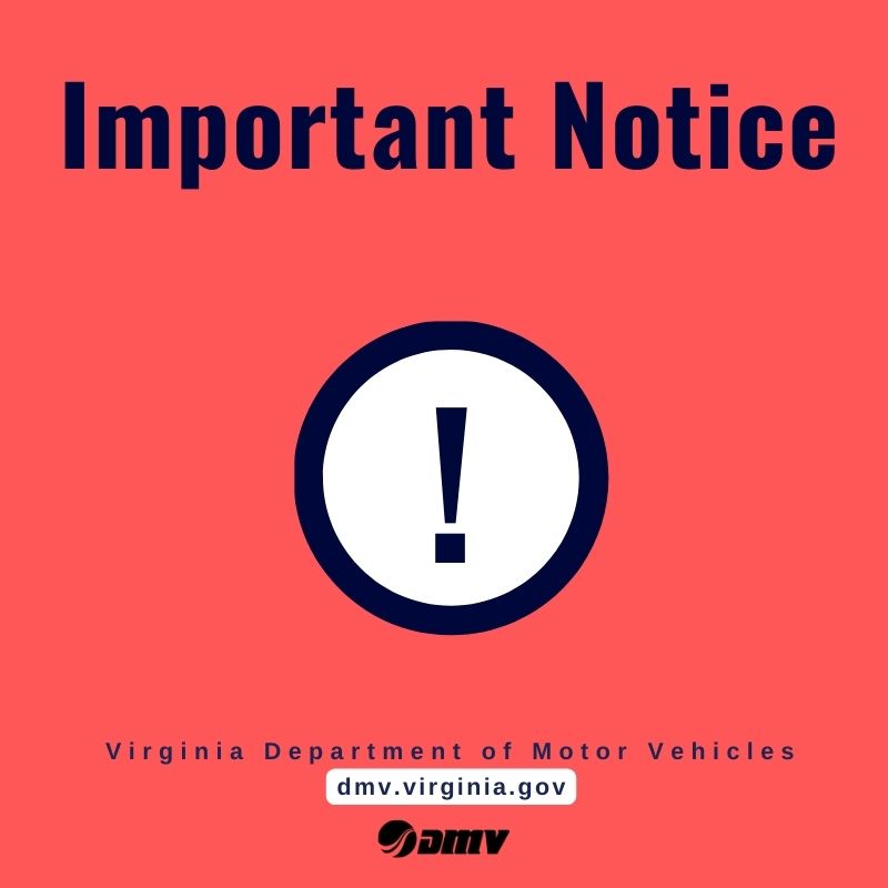 VirginiaDMV's tweet image. Our Williamsburg office is currently closed due to facility issues. Please check the office's webpage at dmv.virginia.gov/locations for updates before visiting.
Alternate locations and more than 50 services can be found at dmv.virginia.gov. #DMVTidewater