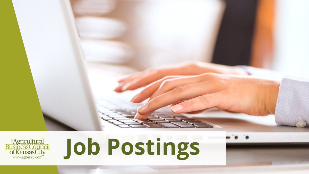 Visit our job board and submit your job postings there! agbizkc.com/jobs