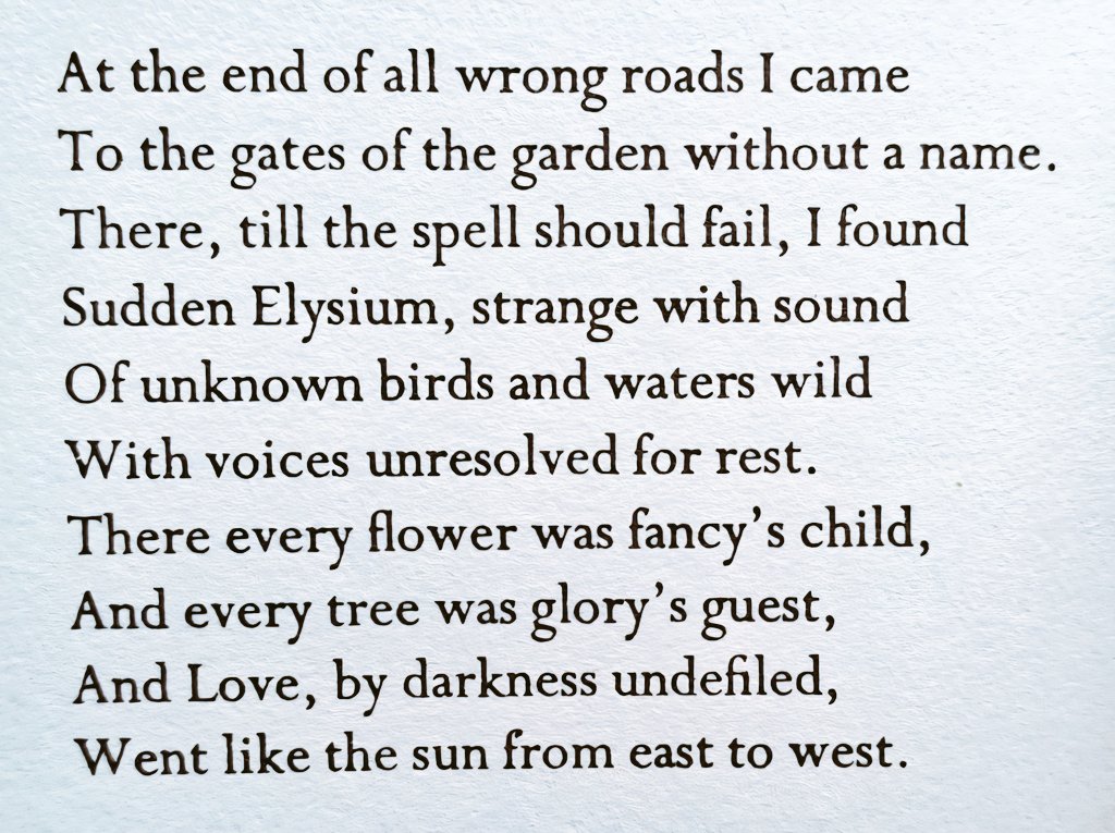 arealmofwonder's tweet image. "At the end of all wrong roads..."
• Siegfried Sassoon •