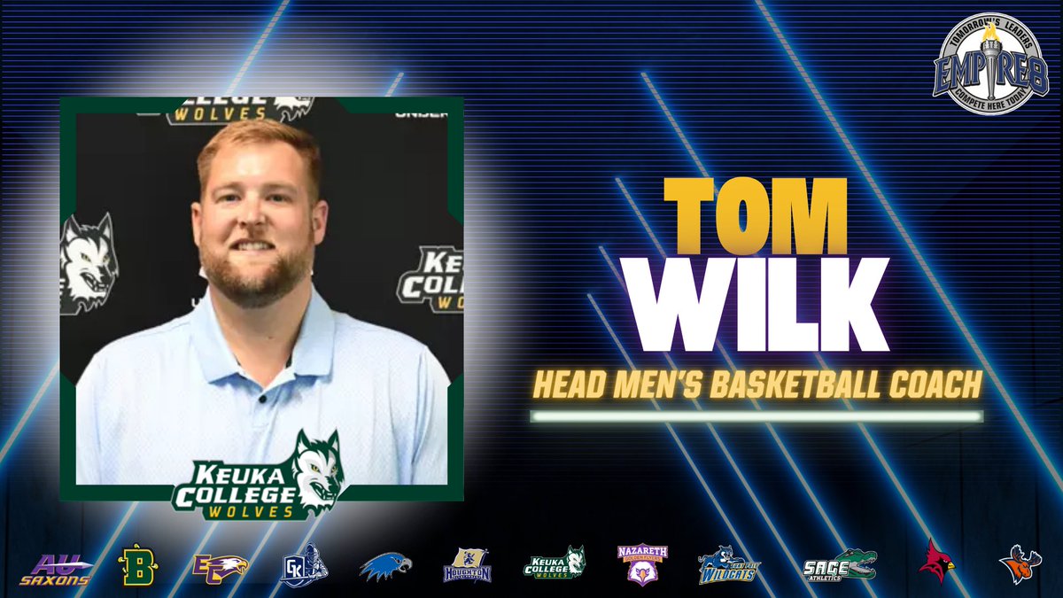 Keuka College Announces Tom Wilk as Head Men's Basketball Coach
empire8.com/news/2025/7/23…

#E8 #E8Proud #LeadersCompeteHere #WhyD3