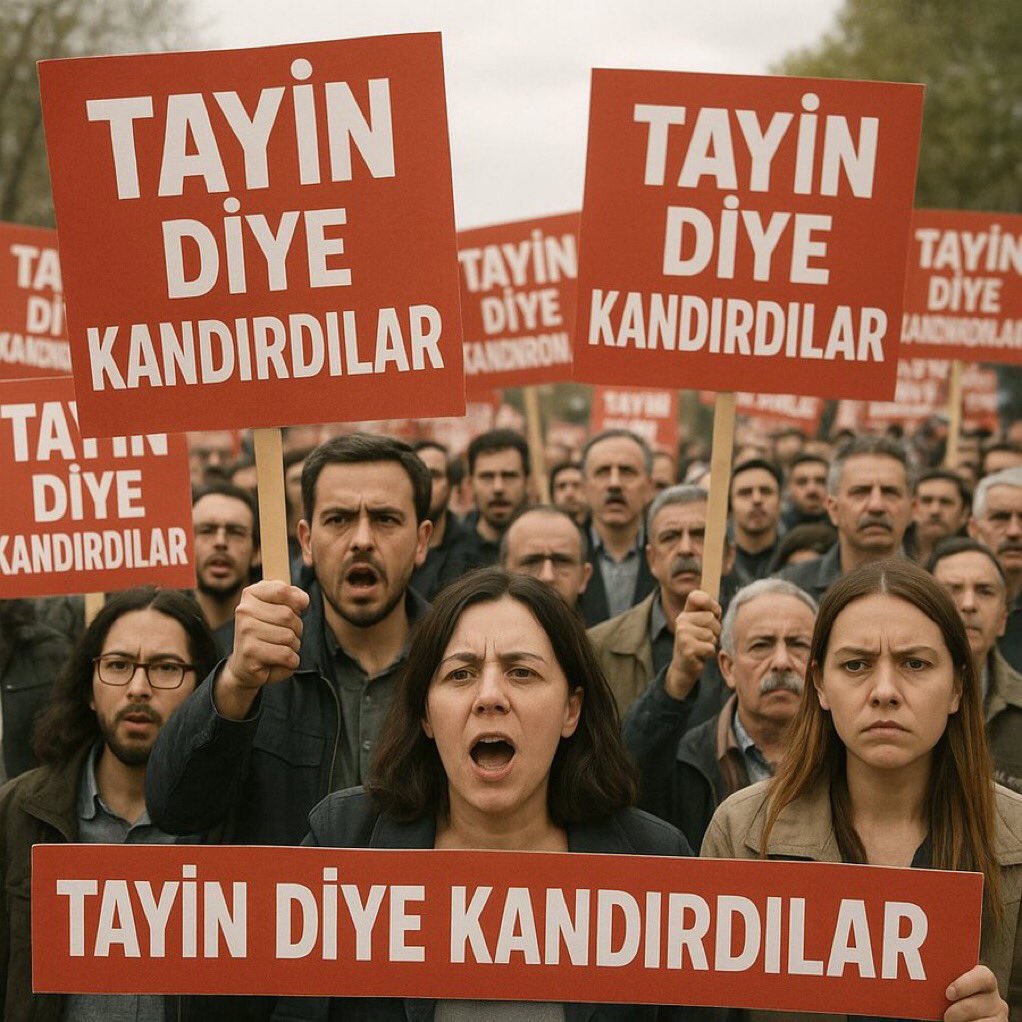 #TayinDiyeKandirdilar