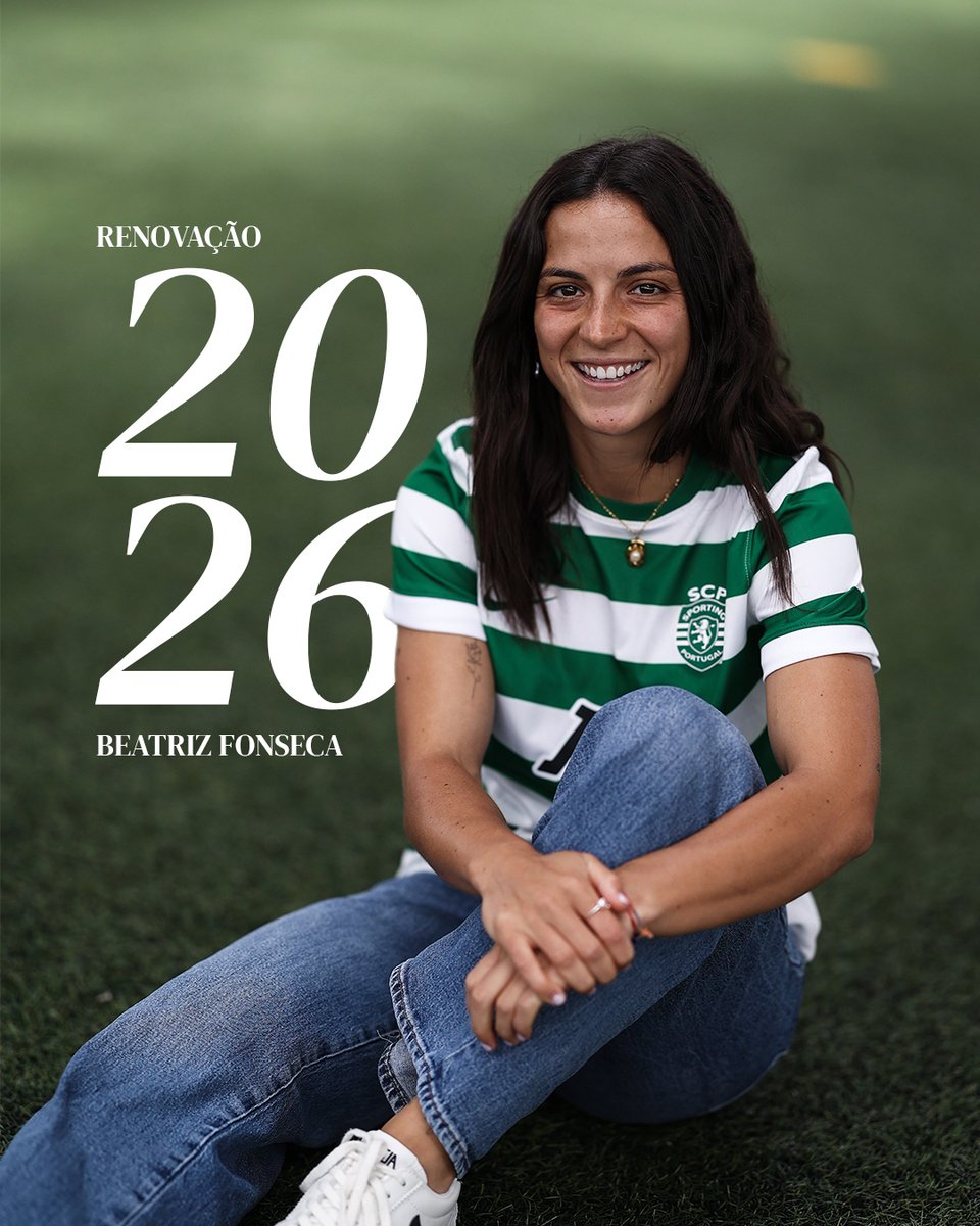 FutFemSCP's tweet image. Beatriz Fonseca renova até 𝟐𝟎𝟐𝟔 ✍️#FutFemSCP