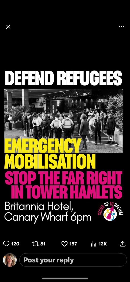 Orla Minihane (@orlaminihane) on Twitter photo “Far Right in Tower Hamlets” where 75% of the population is BAME - its actually laughable- These pests get everywhere to cause trouble- similar to Rats ! 🐀 🐀 🐀 “Far Right in Tower Hamlets” where 75% of the population is BAME - its actually laughable- These pests get everywhere to cause trouble- similar to Rats ! 🐀 🐀 🐀