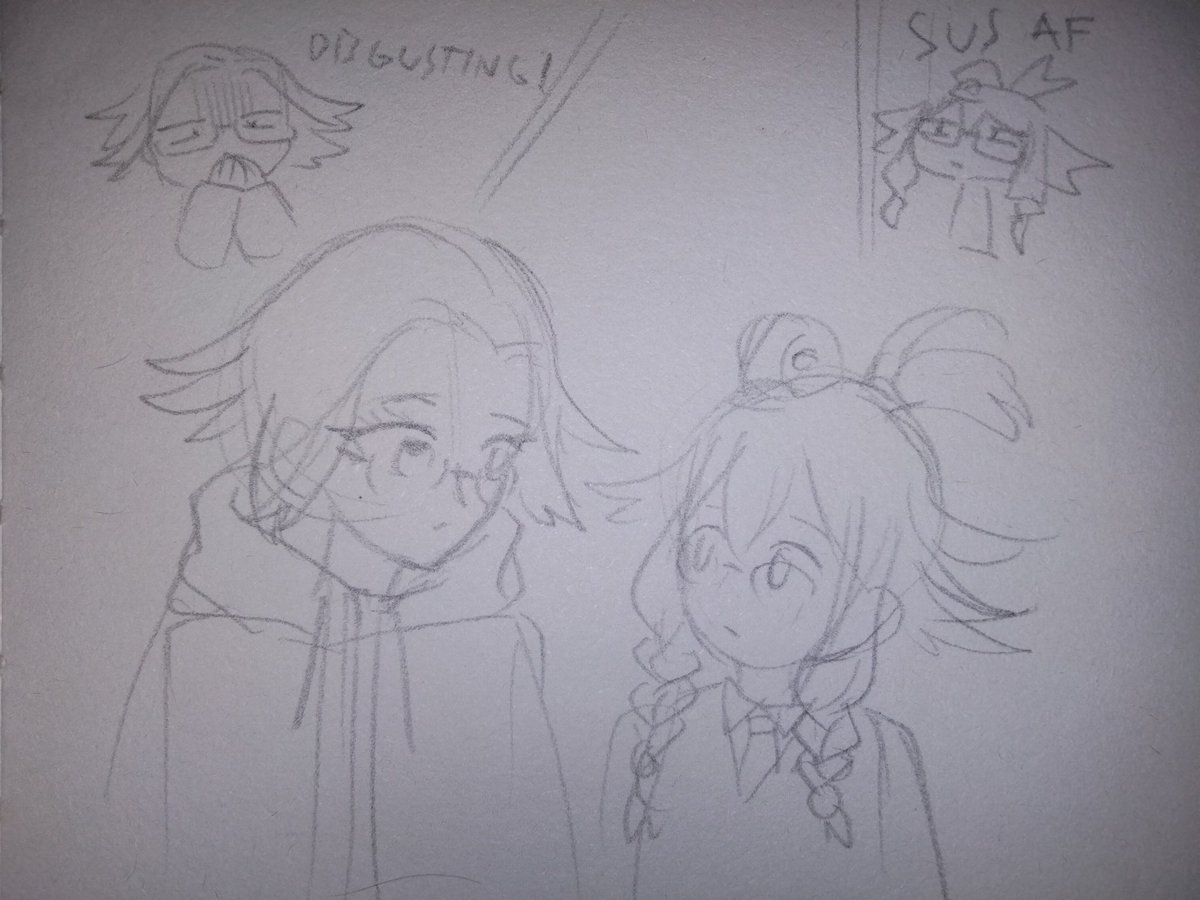 kumometer's tweet image. Late night thoughts
How will 2 of my faves interact? Very bad, not good, ew