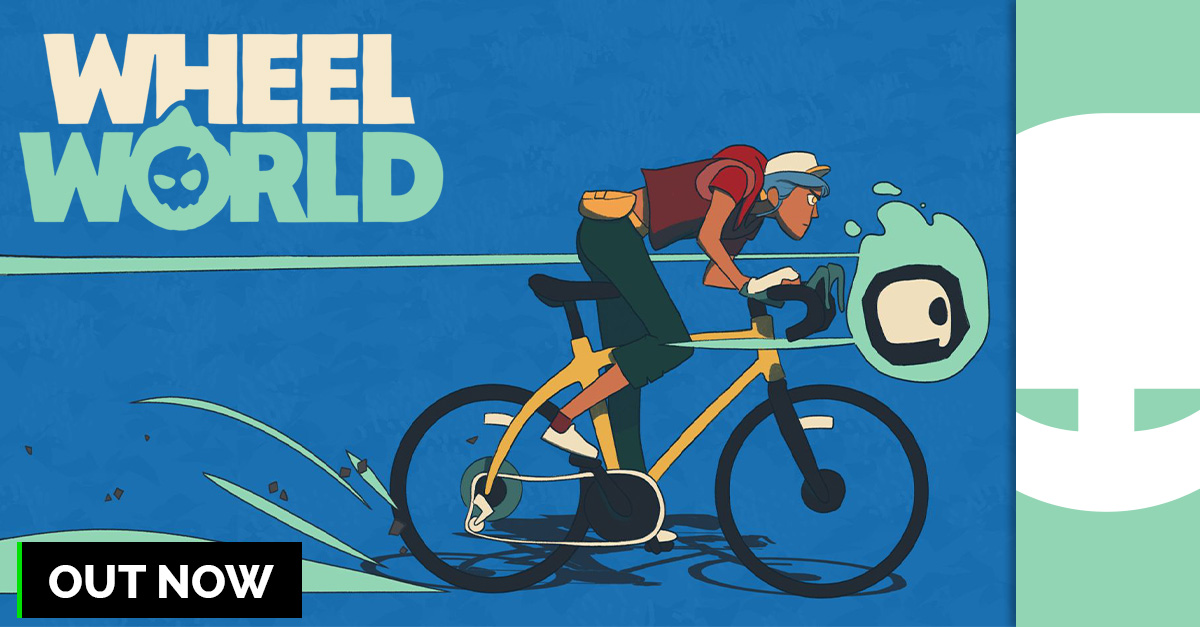 GreenManGaming's tweet image. The fate of the universe rests on your handlebars in this bike-based racing adventure 🚴 

Wheel World is out now. Save 10% for a limited time: bit.ly/4523GHU