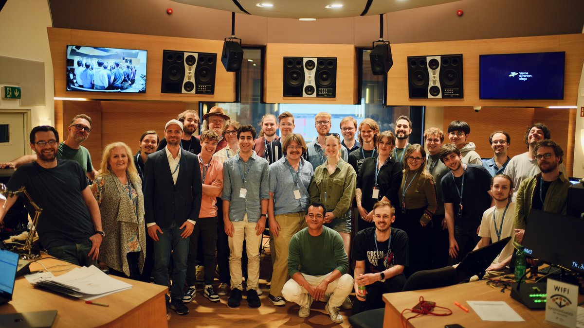 peder_caiman's tweet image. 🎮🎶 Just wrapped up “Writing and Recording for Video Game” with @Hollywood_MW ! Spent the week diving into interactive music with @awintory and an awesome group of fellow creatives.

#GameMusic #InteractiveMusic #HollywoodMusicWorkshop