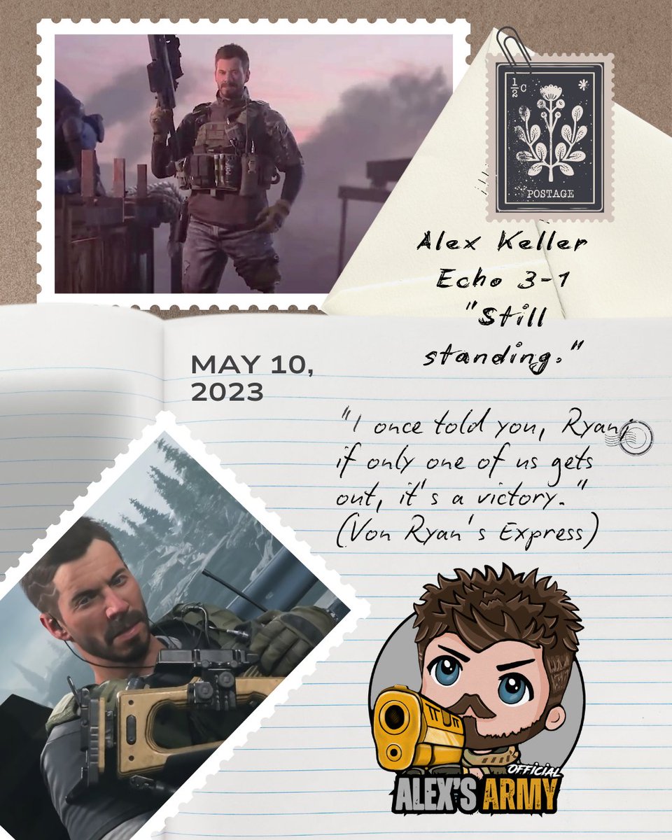 AlexsArmy31's tweet image. Alex Keller&apos;s rise from the ashes... &quot;Let&apos;s get evil.&quot;
@CollinsChadM 

#alexkeller #callofduty #callofdutymodernwarfare #echo31 #codalexkeller #callofdutycommunity #alexkellerecho31 #chadmichaelcollins #alexsarmyofficial #callofdutyfandom
