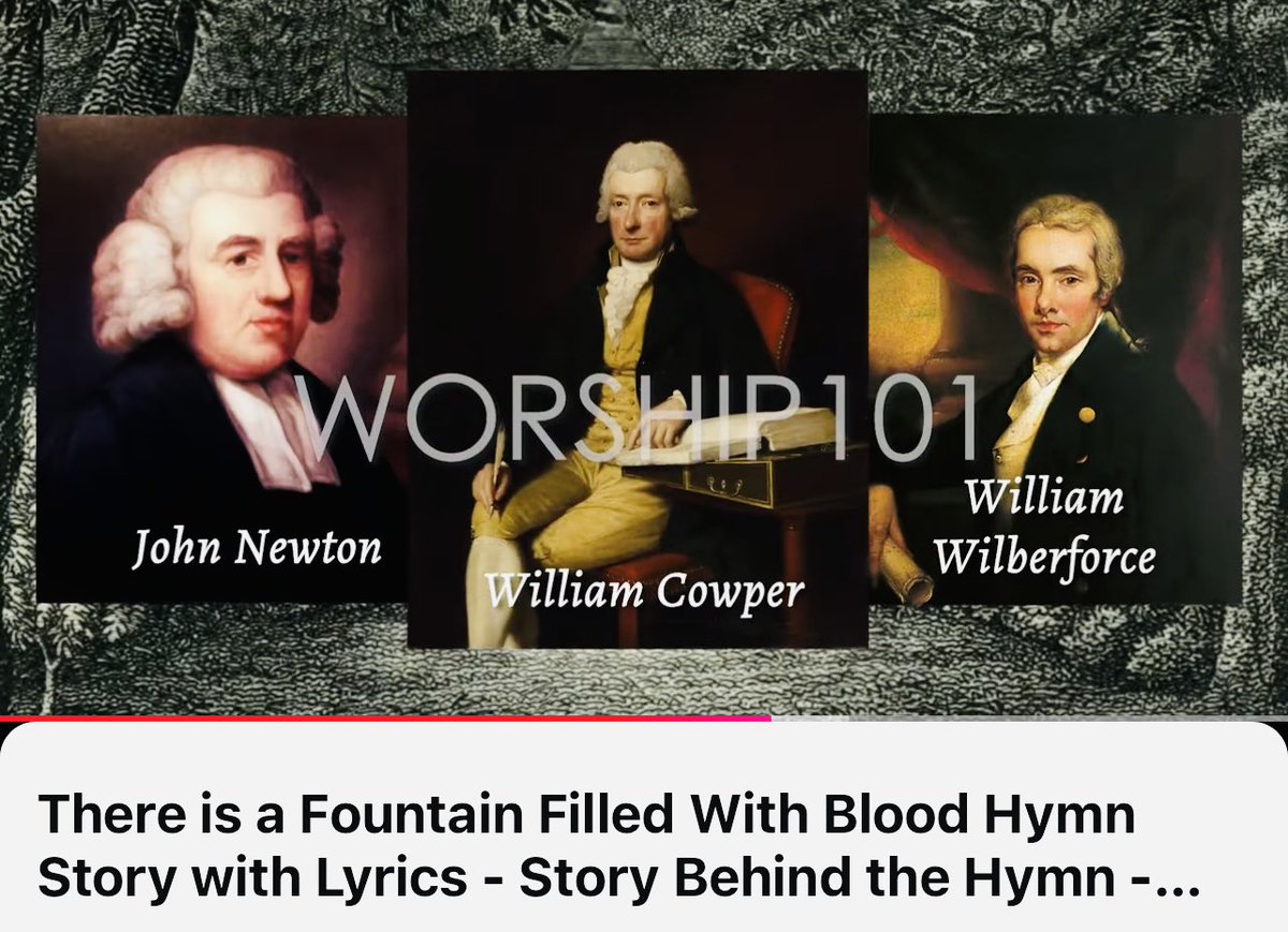 TheKellieStark's tweet image. “There is a fountain filled with blood,
Drawn from Immanuel’s veins,
And sinners plunged beneath that flood
Lose all their guilty stains:” hymn by William Cowper
“On that day a fountain will be opened for the dynasty of David and for the people of Jerusalem, a fountain to…