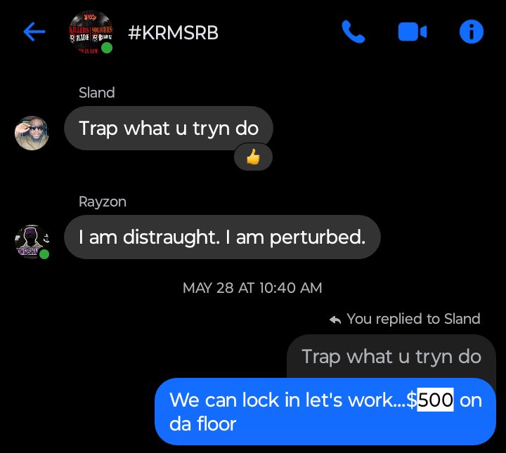 Stop the cap you ask me what I was trying to do back in May... I replied let's lock in $500 on the floor so don't act like you didn't know this s*** from jump Street talking about what you wouldn't sign up for n**** you been signed up months ago 🤣🤣🤣 you n***** is weird
