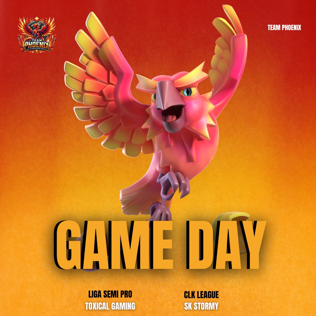 Phoenix (@team_phoenixcr) on Twitter photo ๐ฅGAME DAY
๐ <a href="/LigaSemipro/">LIGA LSP</a>
๐ <a href="/ToxicalGamingGG/">๐๐๐ ๐ฉ๐๐๐๐ ๐พ๐๐๐๐๐๐</a>
๐ Semi Final
โฐ 8 pm ๐ง๐ท
๐ CLK League
๐ <a href="/SkStormyCr/">Sk Stormy Cr</a>
๐ 8ยชs de Final
โฐ 10 pm ๐ง๐ท ๐ฅGAME DAY
๐ <a href="/LigaSemipro/">LIGA LSP</a>
๐ <a href="/ToxicalGamingGG/">๐๐๐ ๐ฉ๐๐๐๐ ๐พ๐๐๐๐๐๐</a>
๐ Semi Final
โฐ 8 pm ๐ง๐ท
๐ CLK League
๐ <a href="/SkStormyCr/">Sk Stormy Cr</a>
๐ 8ยชs de Final
โฐ 10 pm ๐ง๐ท