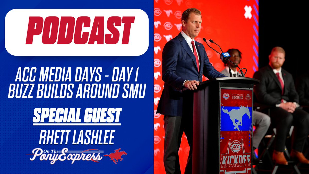 BillyEmbody's tweet image. ICYMI: Rhett Lashlee joins @SMUMustangsOn3 to talk about the 2025 SMU Mustangs.
on3.com/teams/smu-must…