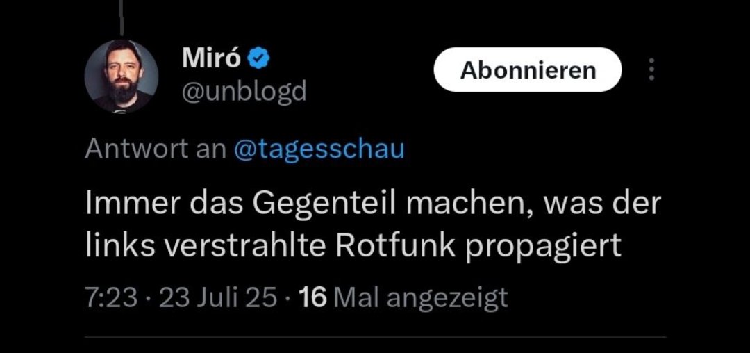 DrHOSP1's tweet image. Es muss herrlich sein, als erwachsener Mensch wieder komplett ins kindliche Trotzalter zu regredieren, weil man keinen Bock mehr auf Komplexität und Ambiguität hat. Hach!