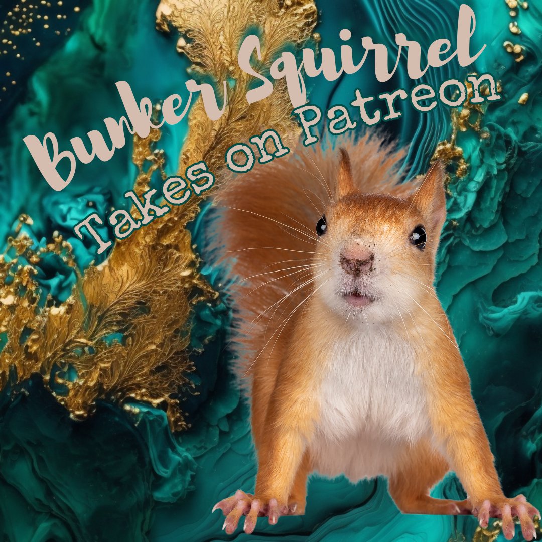 BunkerSquirrels's tweet image. Big Announcement:
Bunker Squirrel Magazine is now on PATREON!
patreon.com/Bunker_Squirre…

Issues will still be available on the website and stories will pop up one at a time on Patreon.

You can follow for FREE or support w/ $. 
Either way, join the fun!